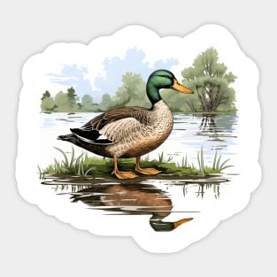 Mallard Sticker